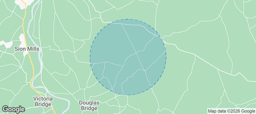 Derry City and Strabane Airbnb map